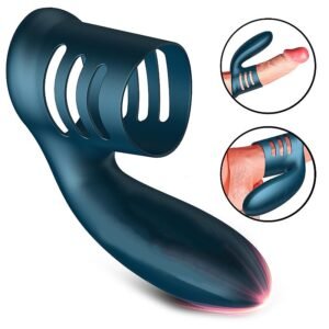 ANEL PENIANO COM VIBRO E AQUECIMENTO DIK - Imagem 7
