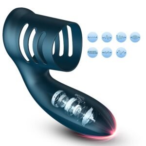 ANEL PENIANO COM VIBRO E AQUECIMENTO DIK - Imagem 5