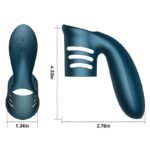 ANEL PENIANO COM VIBRO E AQUECIMENTO DIK - Imagem 2