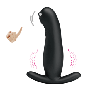 VIBRADOR DE PRÓSTATA COM MOVIMENTO DE DEDILHADAS MR PLAY