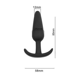 PLUG ANAL SILICONE CÔNICO M - Imagem 4