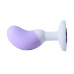 PLUG ANAL EM SILICONE CURVADO - Imagem 5