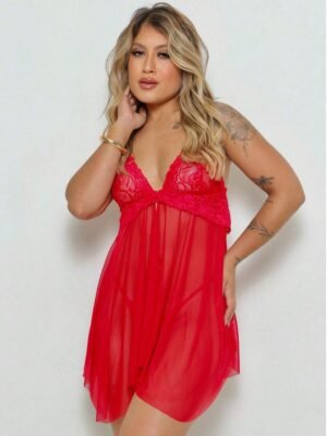 CAMISOLA SEXY RENDADA - Imagem 4