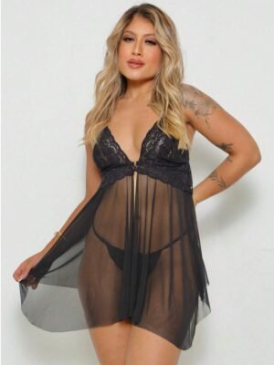 CAMISOLA SEXY RENDADA - Imagem 3