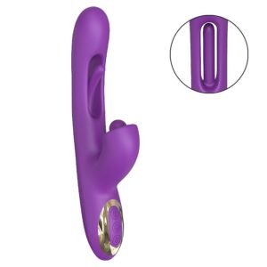 VIBRADOR PONTO G E CLÍTORIS COM FUNÇÃO DE DEDILHAR E SLAP - Imagem 6