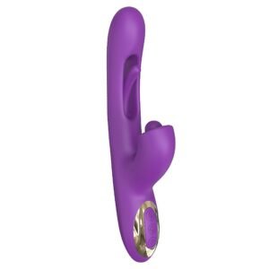 VIBRADOR PONTO G E CLÍTORIS COM FUNÇÃO DE DEDILHAR E SLAP - Imagem 2