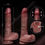 PRÓTESE REALÍSTICA VAI E VEM COM AQUECIMENTO 21,5 X 4,0 CM - Imagem 5