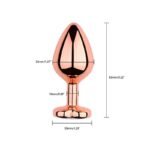 PLUG ANAL ROSE CORAÇÃO - Imagem 3