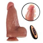 PRÓTESE REALÍSTICA VAI E VEM COM AQUECIMENTO 16 X 6,8 CM