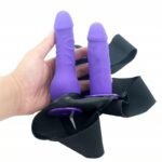 CINTA PENIANA COM PENUS DUPLO COM VIBRO - Imagem 5