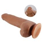 PRÓTESE REALÍSTICA DUPLA CAMADA SUPER REALÍSTICO DRACO MARROM - Imagem 3