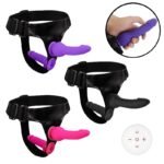 CINTA PENIANA COM PENUS DUPLO COM VIBRO