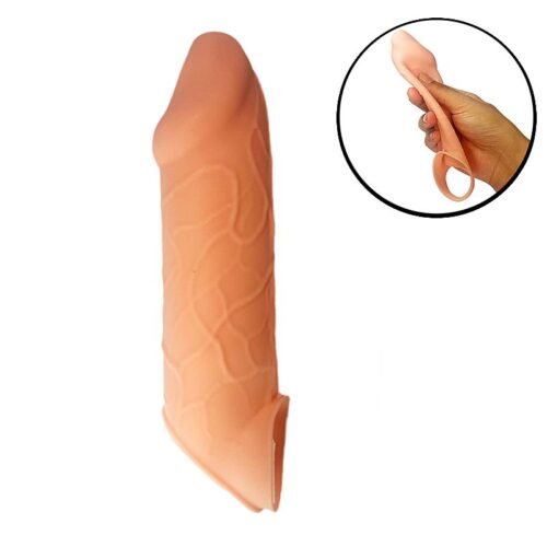 CAPA PENIANA COM ANEL PARA ESCROTO 20 X 4,2 CM