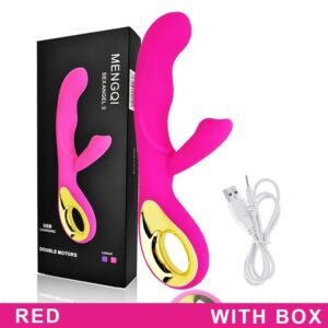 VIBRADOR PONTO G E CLITORIS RECARREGÁVEL SUN - Imagem 2