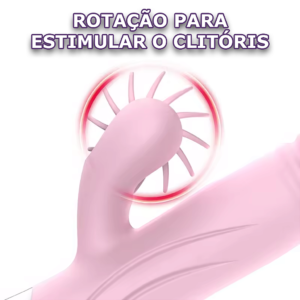 VIBRADOR ROTATIVO VAI E VEM COM LINGUA GIRATORIA - Imagem 7