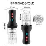 VIBRADOR MASCULINO GIRATÓRIO E VEM E VEM - Imagem 7