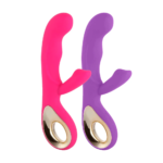 VIBRADOR PONTO G E CLITORIS RECARREGÁVEL SUN