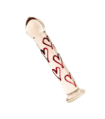 PLUG DE VIDRO CORAÇÕES - Imagem 2