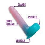 PRÓTESE EM SILICONE DA BARBIE 17 X 3,7 CM - Imagem 2