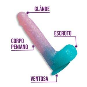 PRÓTESE EM SILICONE DA BARBIE 17 X 3,7 CM - Imagem 2