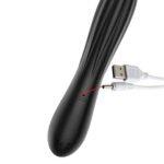 VIBRADOR RECARREGÁVEL TEXTURIZADO 12 VIBRAÇÕES - Imagem 2