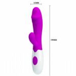 VIBRADOR PONTO G E CLITORIS SNAPPY - Imagem 4