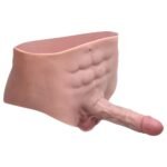 CINTA COM PÊNIS EM SILICONE REALÍSTICO 16,5X 3,5 CM