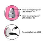 VIBRADOR RABBIT ROTATIVO 360º - Imagem 3