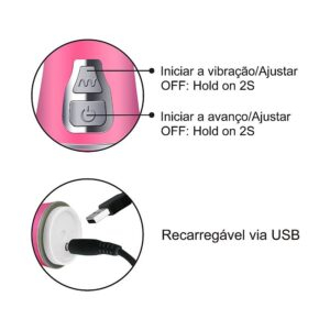 VIBRADOR RABBIT ROTATIVO 360º - Imagem 3