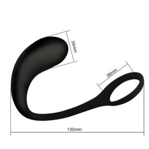 ESTIMULADOR DE PROSTATA COM ANEL PENIANO - Imagem 6