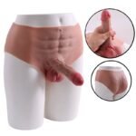 CINTA COM PÊNIS EM SILICONE REALÍSTICO 16,5X 3,5 CM - Imagem 2