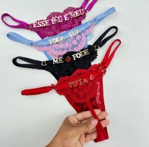 CALCINHA BORDADA GLAMOUR CORAÇÃO - Imagem 10
