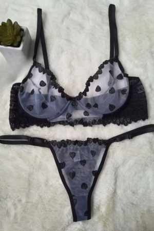 CONJUNTO BORDADO CORAÇÃO ROMANTIC - Imagem 3
