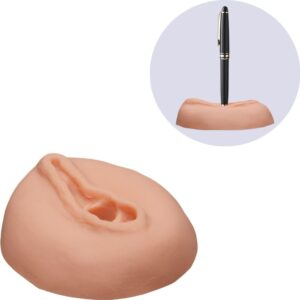 PORTA CANETA EM FORMATO DE VAGINA