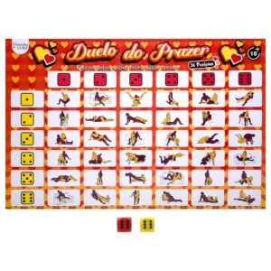 TABULEIRO DUELO DO PRAZER KAMASUTRA