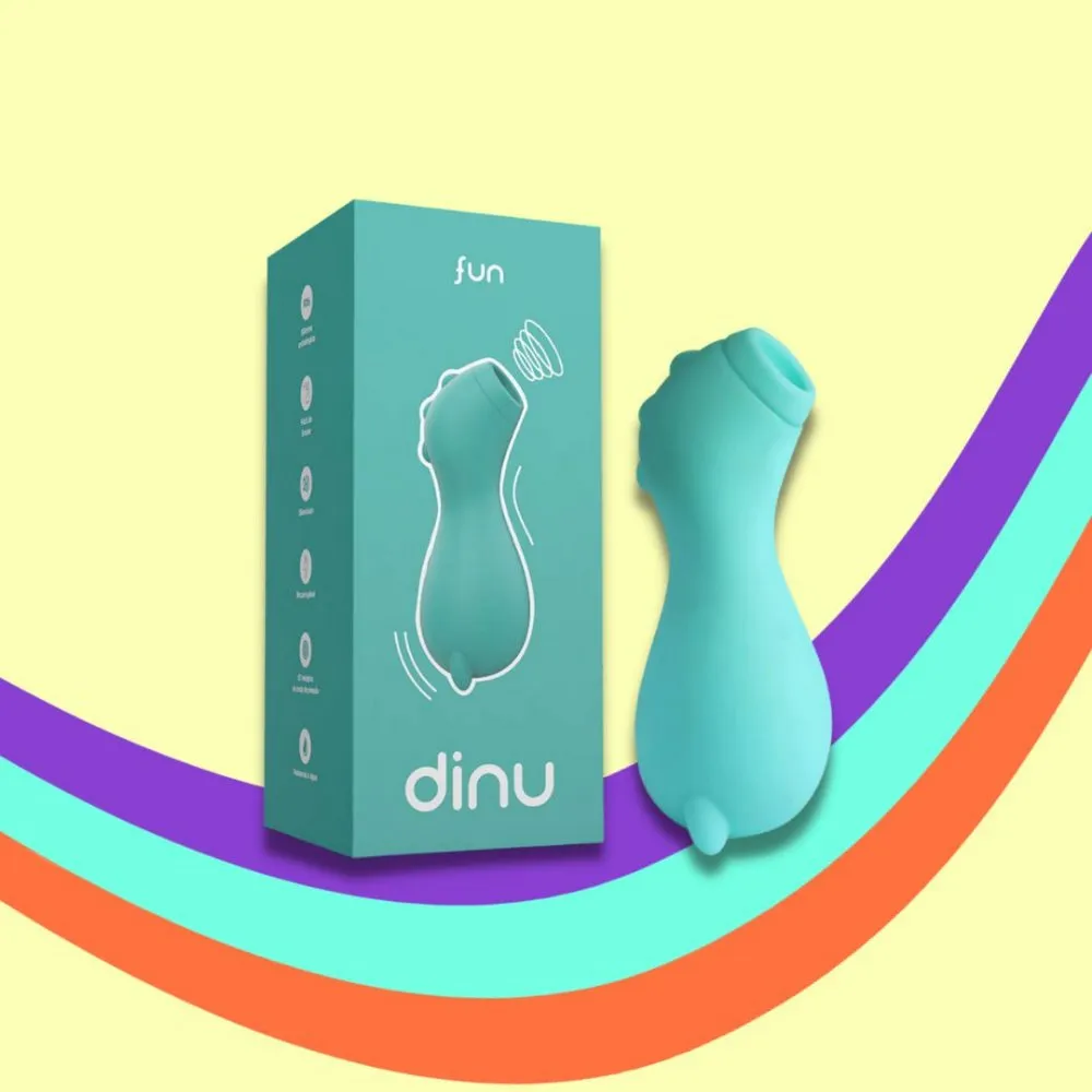 SUGADOR CLITORIANO DINO RECARREGÁVEL