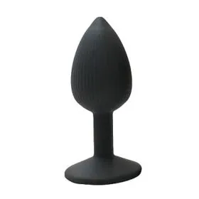 PLUG ANAL EM SILICONE P PRETO
